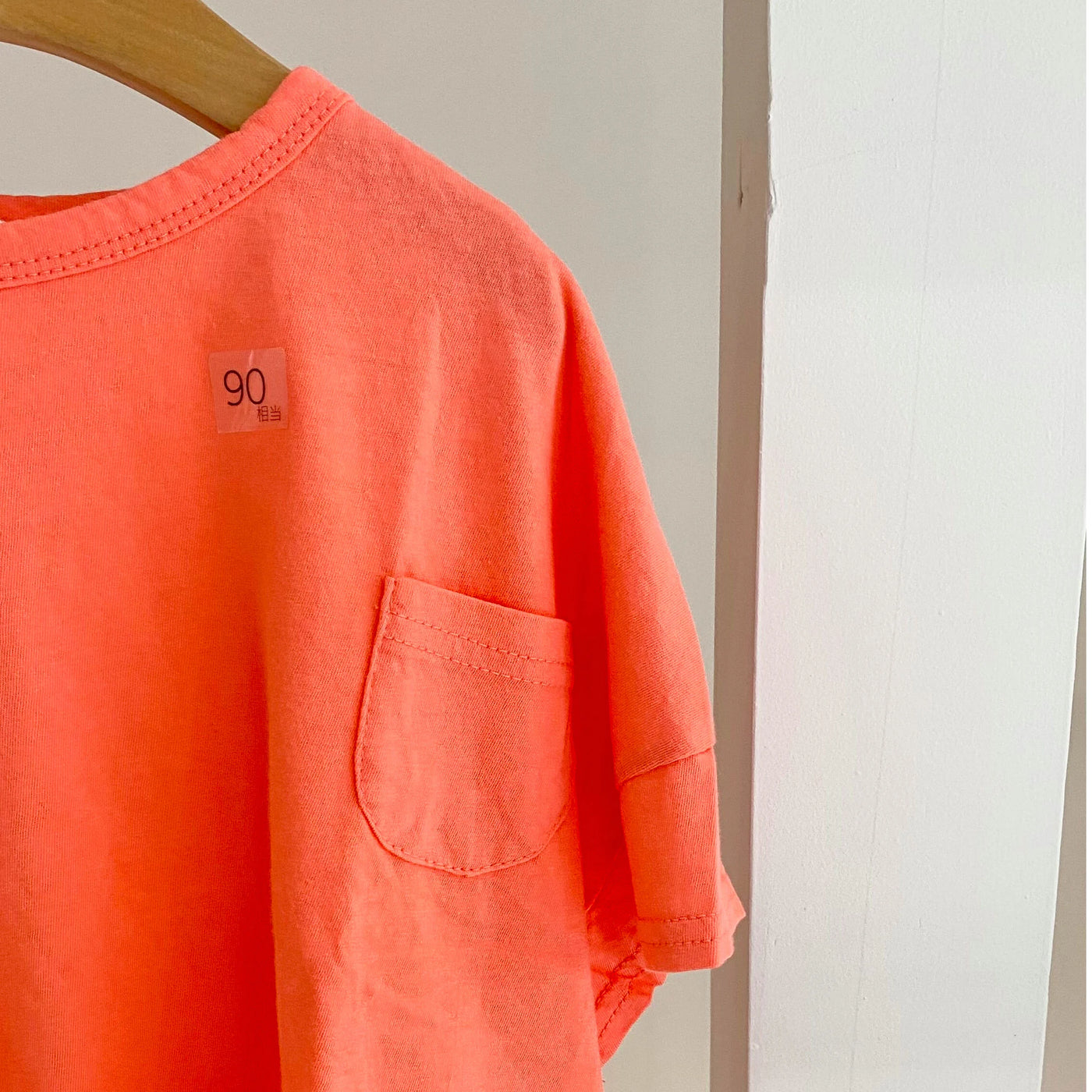 【hamomisi】Chest pocket T-shirt(80~130)