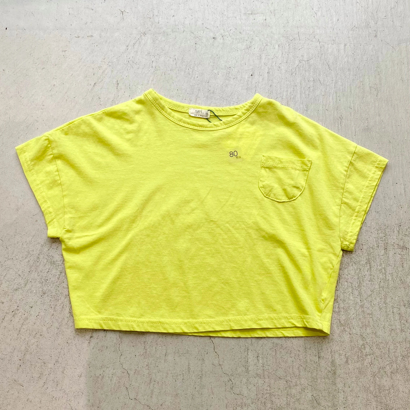 【hamomisi】Chest pocket T-shirt(80~130)