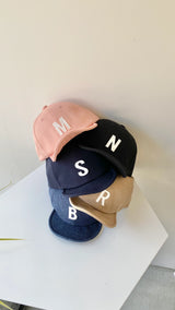 【hamomisi】kids IMP logo cap(52.54cm)