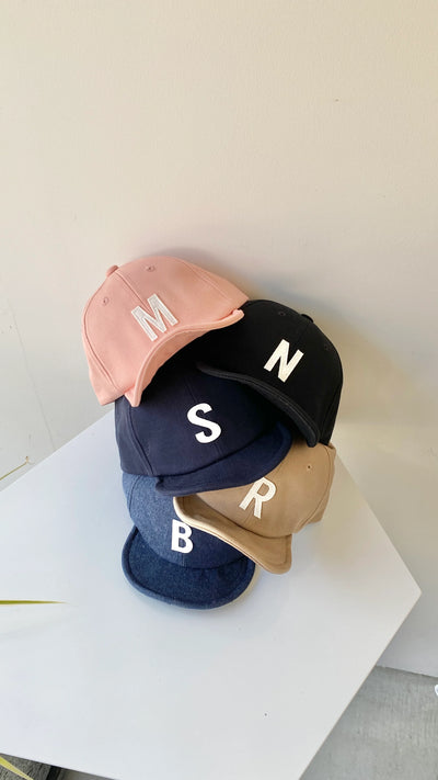 【hamomisi】kids IMP logo cap(52.54cm)