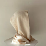 【ハモミシノオトナフク】Soft Knit Hood Muffler