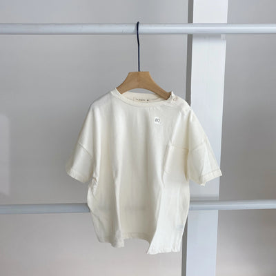 【hamomisi】Chest pocket T-shirt(80~110)