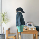 【hamomisi】Border long T- shirt (90~150)