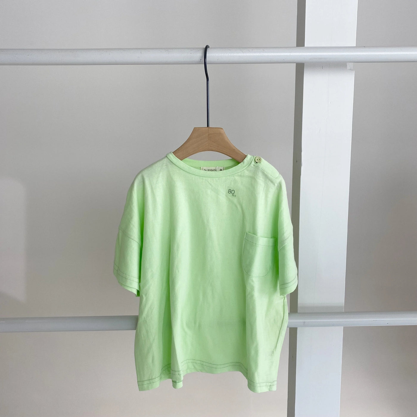【hamomisi】Chest pocket T-shirt(80~110)