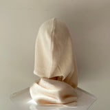 【ハモミシノオトナフク】Soft Knit Hood Muffler