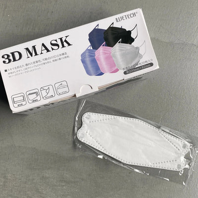 【hamomisi】立体3Dマスク 30P枚入り　個別包装　立体構造　小顔効果