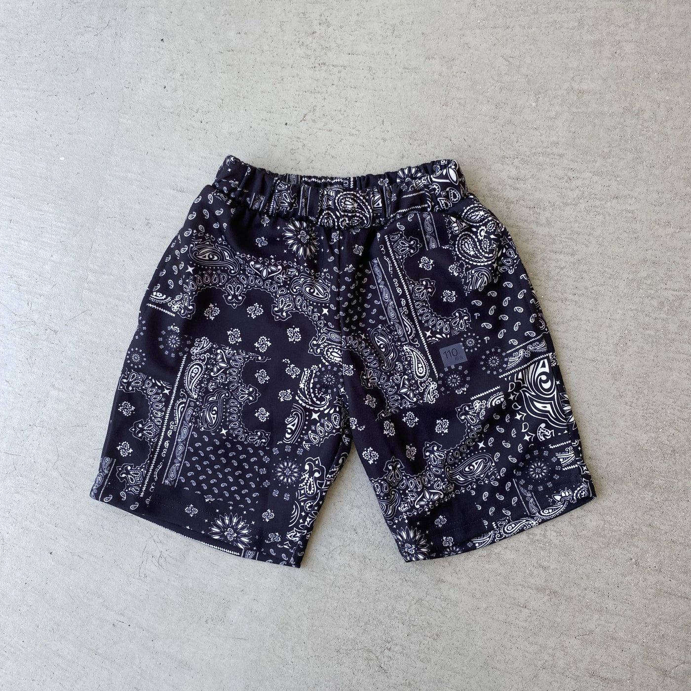 【hamomisi】Paisley half pants(120~150)