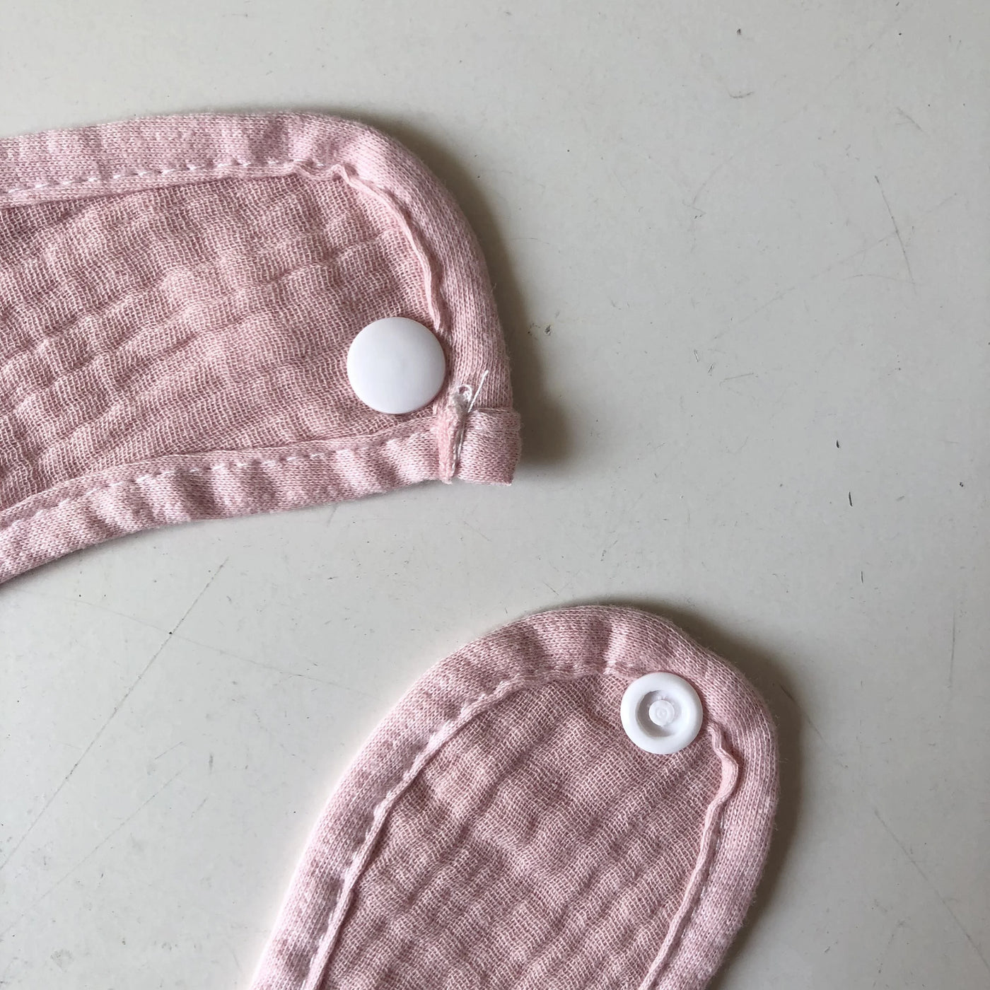 【hamomisi】4-layer cotton bib