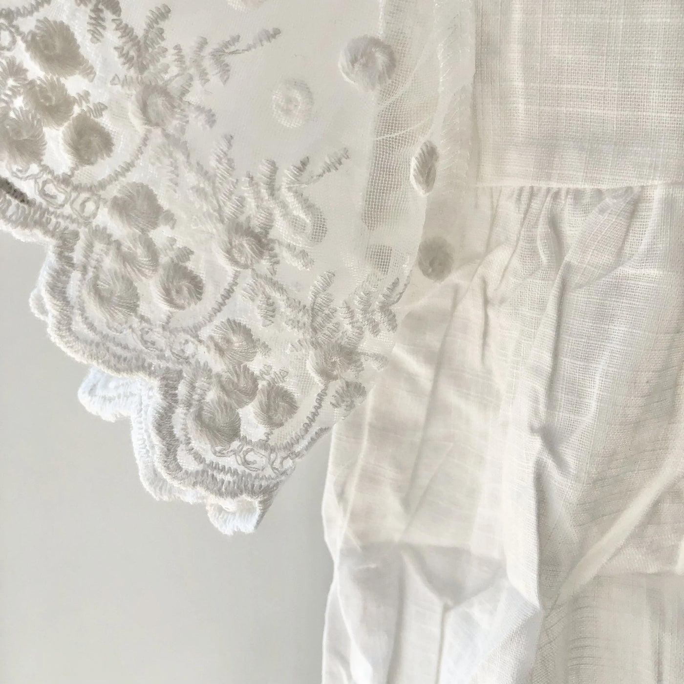 【hamomisi】Lace frill rompers(90cm)