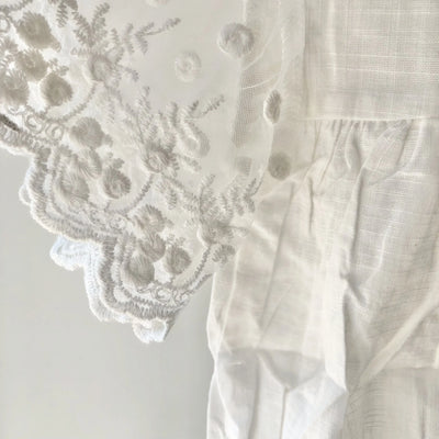 【hamomisi】Lace frill rompers(90cm)