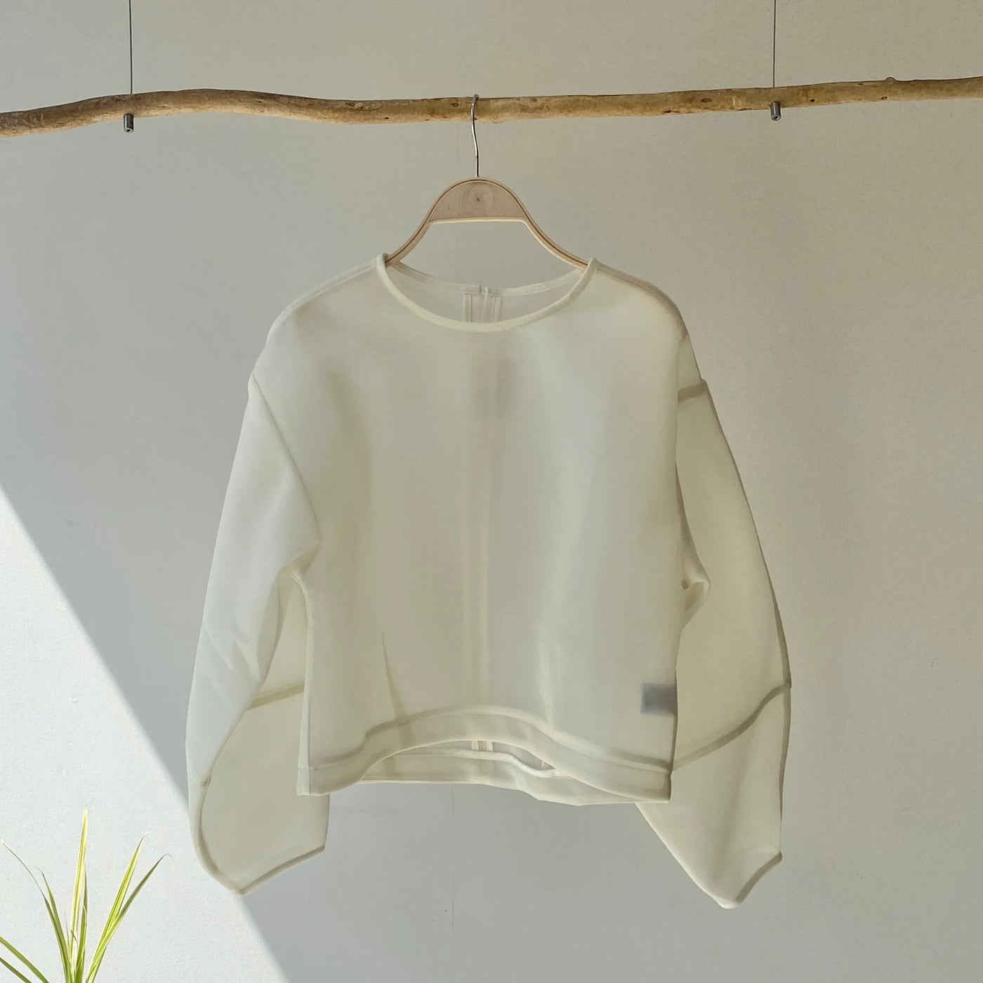 【ハモミシノオトナフク】Sheer cocoon PO