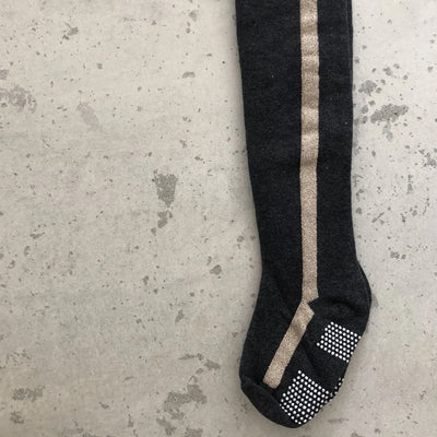 【hamomisi】lame line tights