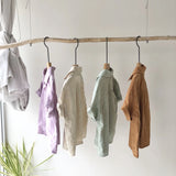 【hamomisi】Open color shirt(90~150)