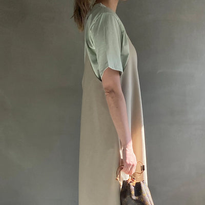 【ハモミシノオトナフク】Lettering loose fit T-shirt