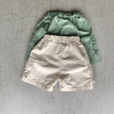 【hamomisi】Cargo short pants(100~150)