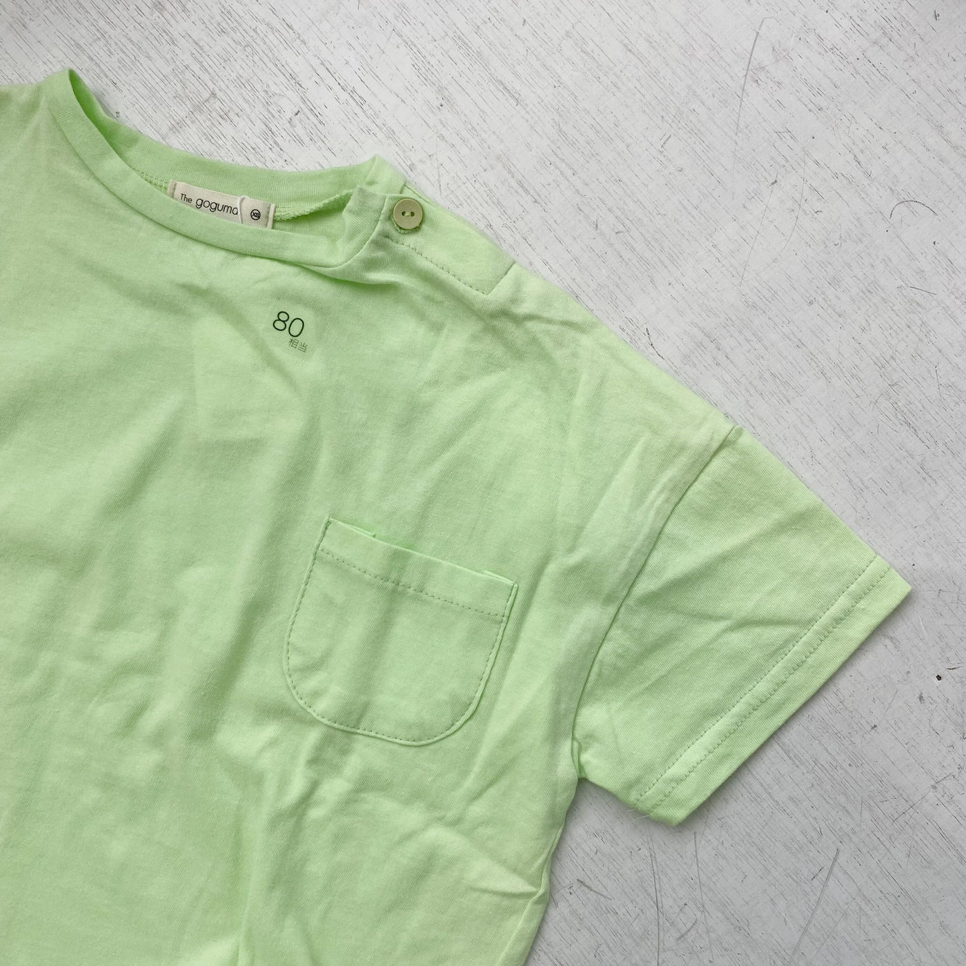 【hamomisi】Chest pocket T-shirt(80~110)