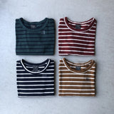 【hamomisi】Border long T- shirt (90~150)