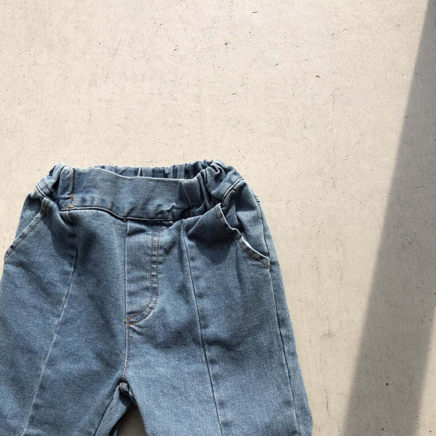 【hamomisi】Center slit denim(80.90.120)