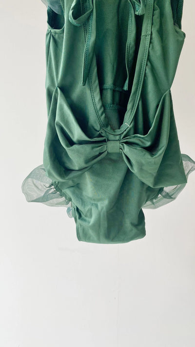 【hamomisi】ruffle swimwear(100)