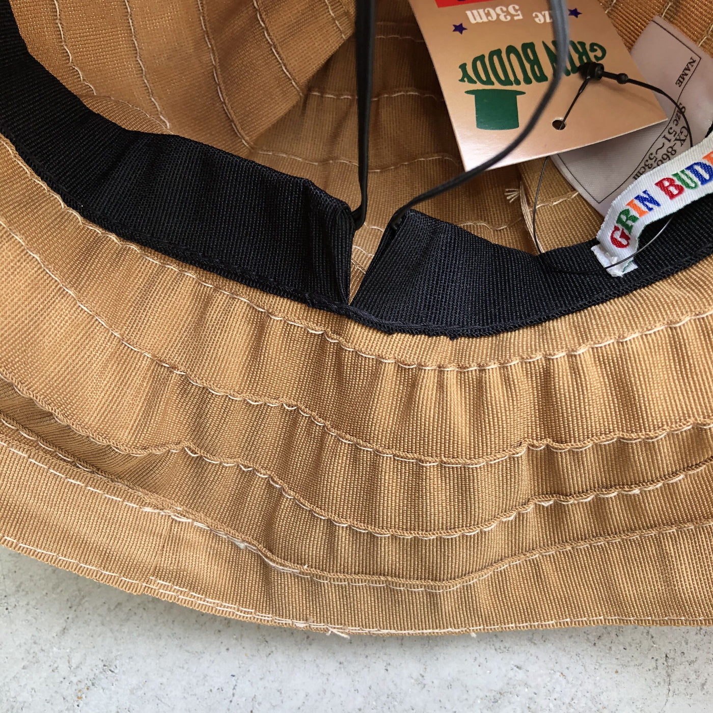 【hamomisi】Kids Tone Tane Hat (53cm)