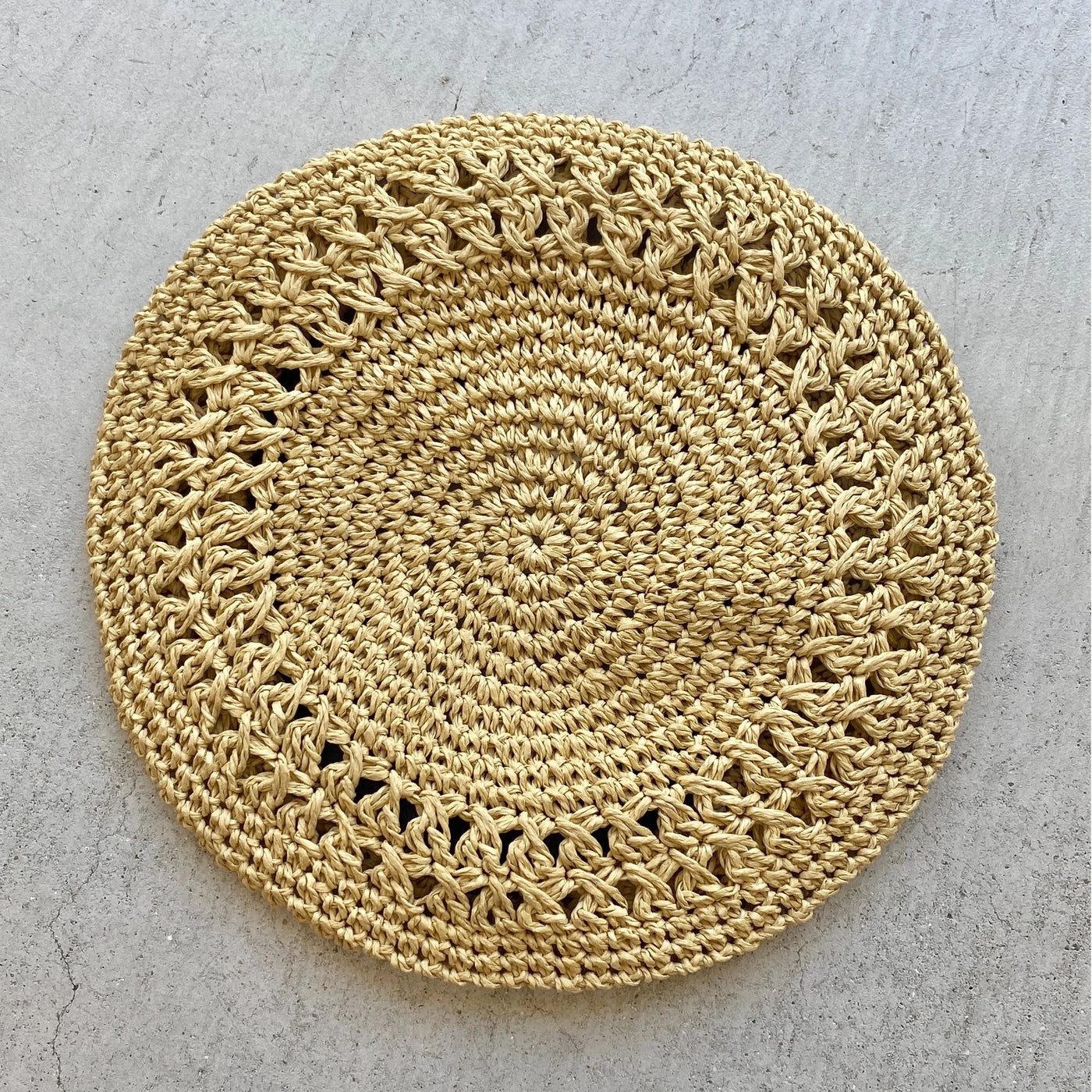 【hamomisi】Paper openwork beret