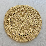 【hamomisi】Paper openwork beret