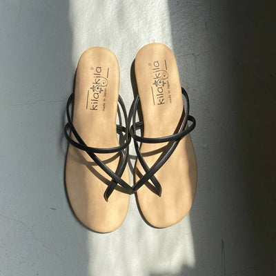 【ハモミシノオトナフク】flat sandal
