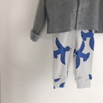 【hamomisi】mini rodini ORGANIC flying birds baby leggings