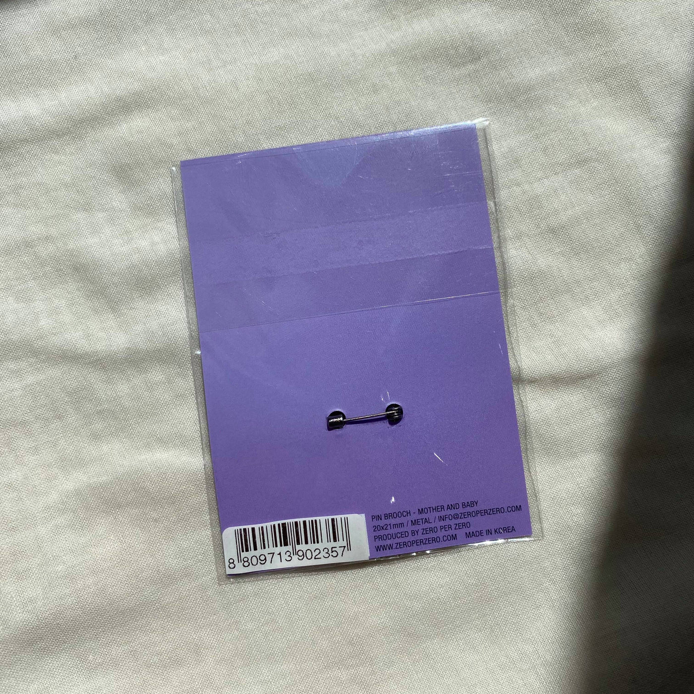 【ZERO PER ZERO】ピンバッチ