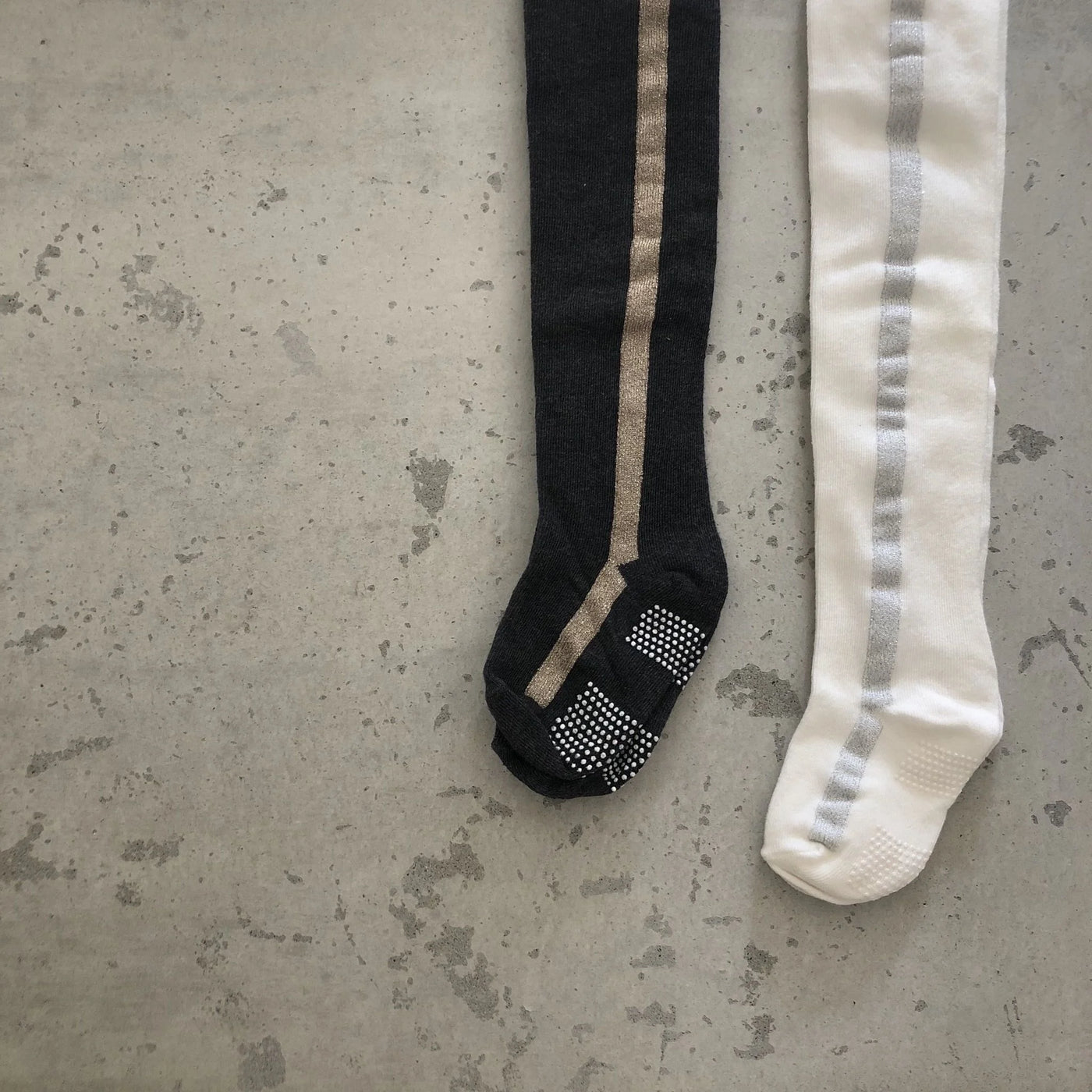 【hamomisi】lame line tights
