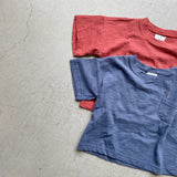 【hamomisi】Chest pocket t-shirt(80~120)