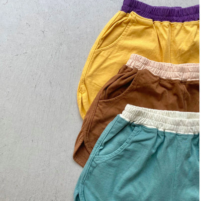 【hamomisi】Bicolor short(130~150)