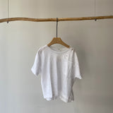 【hamomisi】Uncut T-shirt(100~120)
