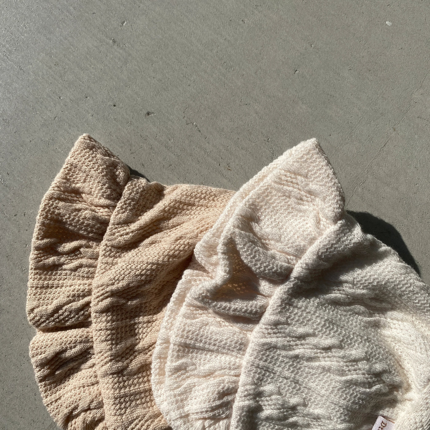 【hamomisi】Knit baby hat(44cm)