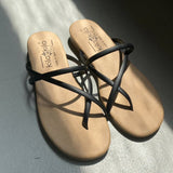 【ハモミシノオトナフク】flat sandal