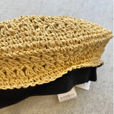 【hamomisi】Paper openwork beret