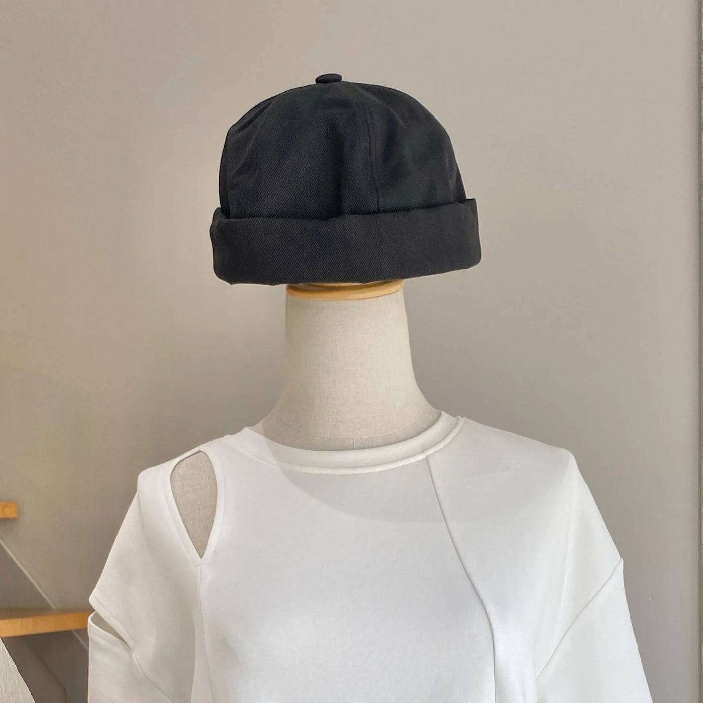 【hamomisi】Cotton twill fisheman cap