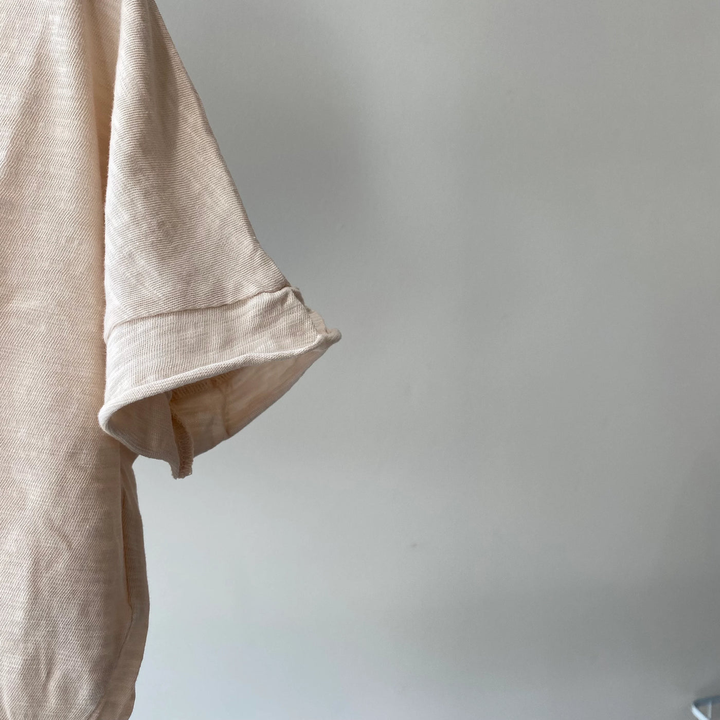 【hamomisi】Cropped length t-shirt(80~130)