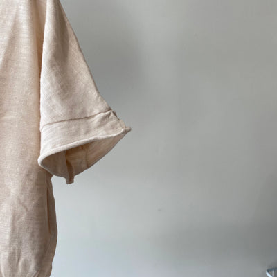 【hamomisi】Cropped length t-shirt(80~130)