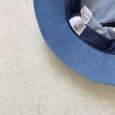 【su dé】ゆったりサイズのバケットハット（オトナ）size 60.5~63cm