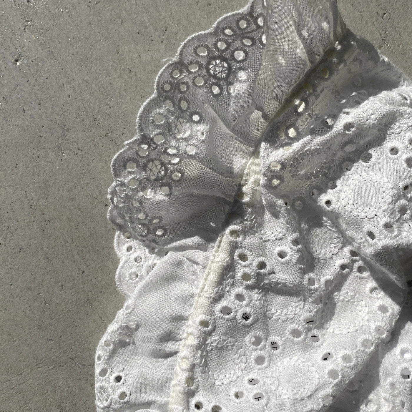 【hamomisi】Lace baby hat(44.46cm)