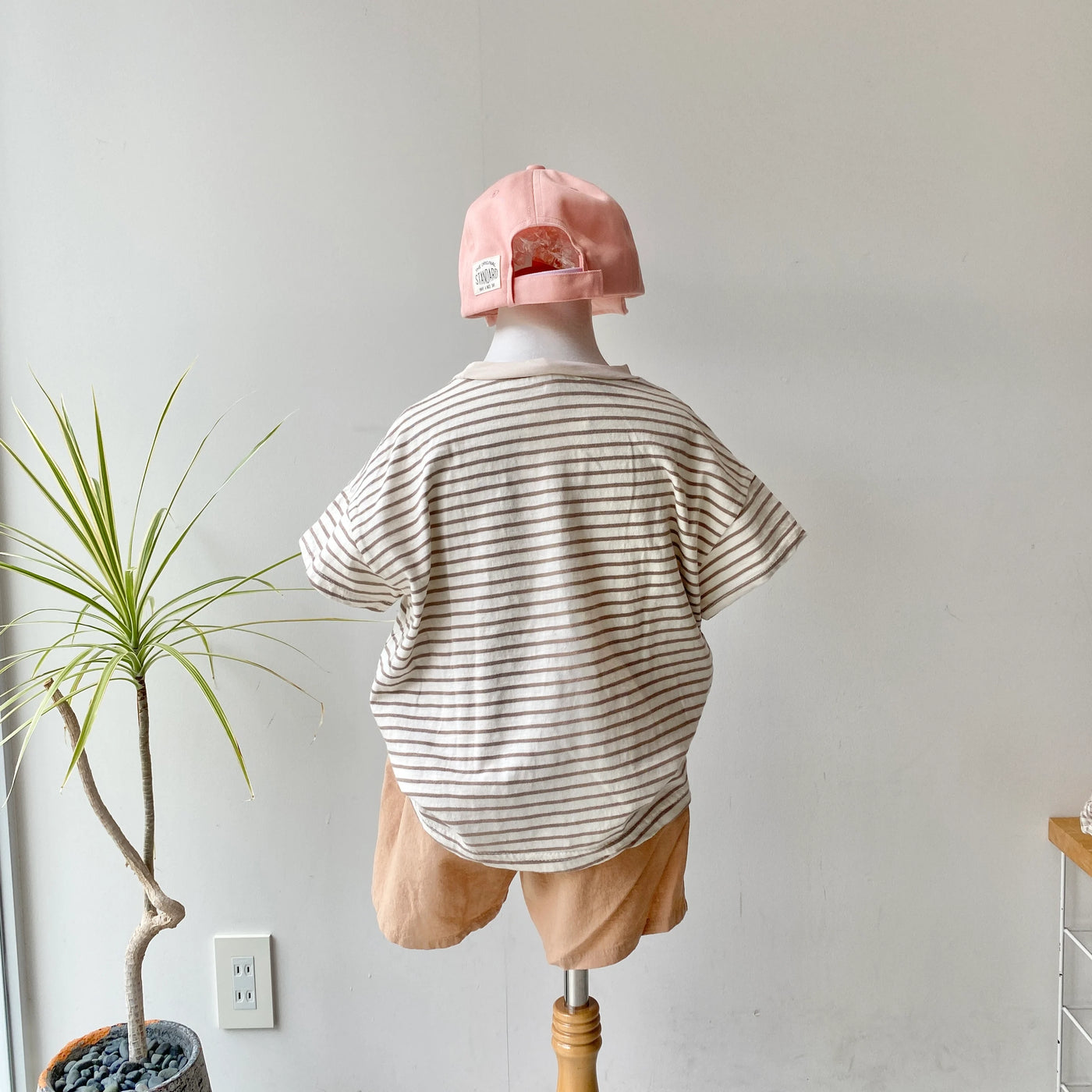 【hamomisi】Linen short pants (110.140.150)