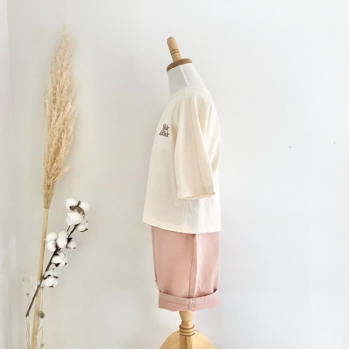 【hamomisi】cotton pants(90~130)