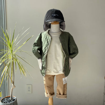 【hamomisi】Quilted jacket(80.90.110)