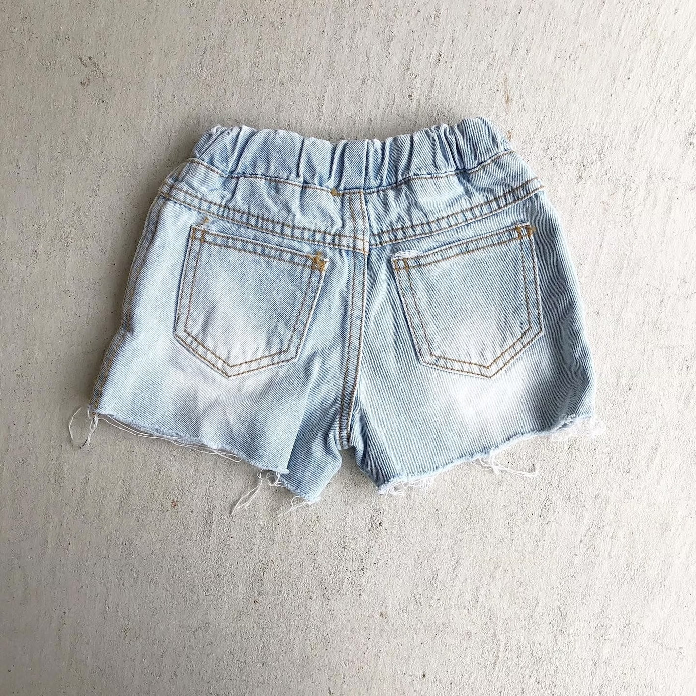【hamomisi】Damage Denim shorts(90~120)