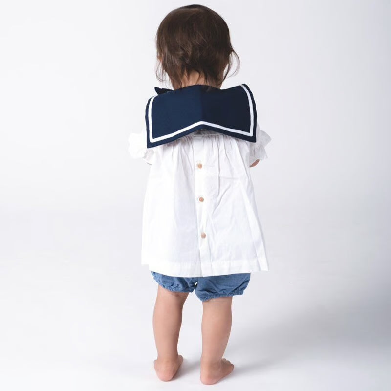 【Niva】セーラーカラーのボーダースタイ／Sailor 287（2色展開）