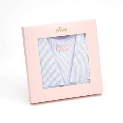 【Niva】女の子用袖付き撥水UVおめかしお食事エプロン