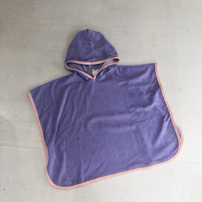 【hamomisi】hooded towel poncho(90~110)