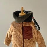 【hamomisi】Kids down fur snood