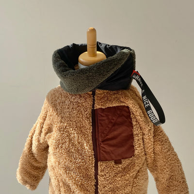 【hamomisi】Kids down fur snood